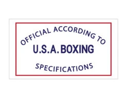 Fighting USA Boxing Competition Headgear With Cheeks -Boxing Promotions Shop usa boxing label 1 194
