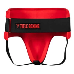 Viper By TITLE Boxing Defense Groin Protector -Boxing Promotions Shop vdfgp rd bk 3 1