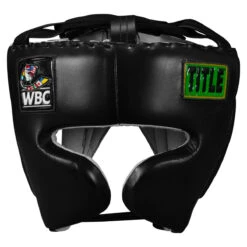 WBC By TITLE Boxing Sparring Headgear 16 WBC By TITLE Boxing Sparring Headgear -Boxing Promotions Shop wbchg bk 2 1