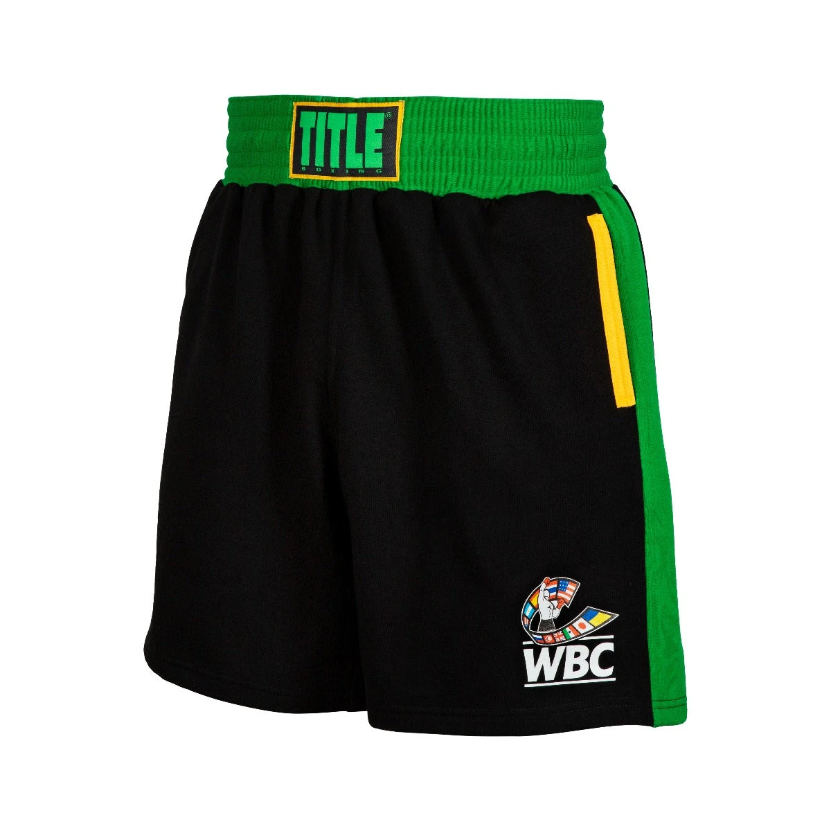 WBC By TITLE Boxing Sweat Shorts 1 WBC By TITLE Boxing Sweat Shorts