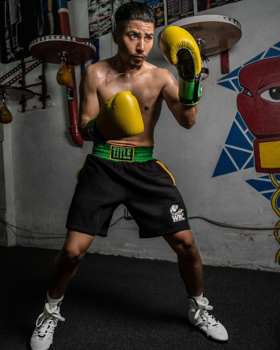 WBC By TITLE Boxing Sweat Shorts 2 WBC By TITLE Boxing Sweat Shorts - Image 2