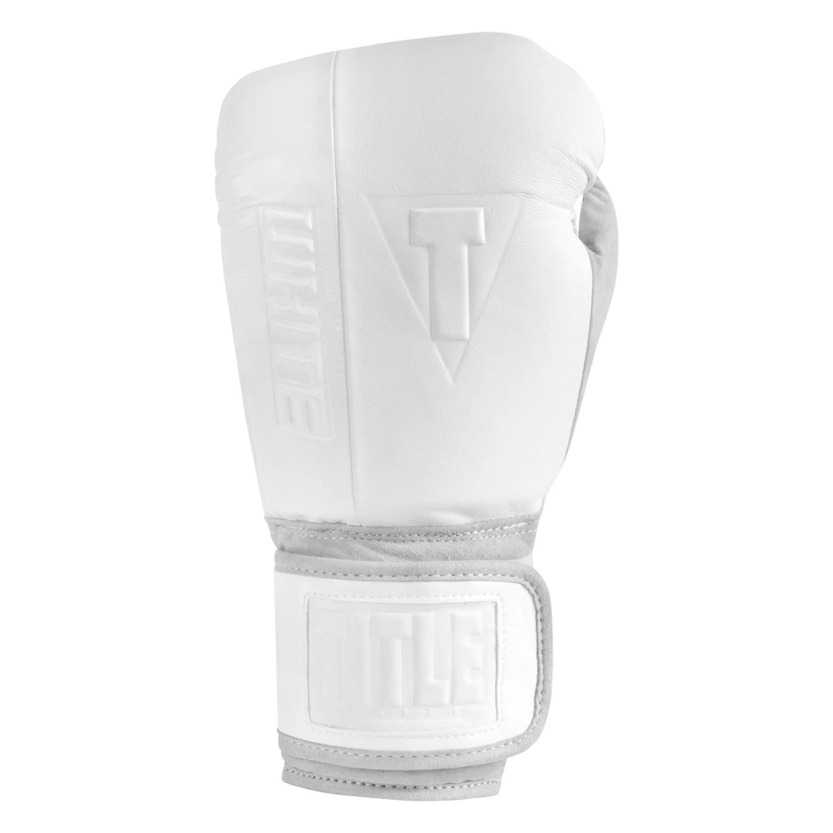 TITLE White Boxing Heavy Bag Gloves 4 TITLE White Boxing Heavy Bag Gloves - Image 4
