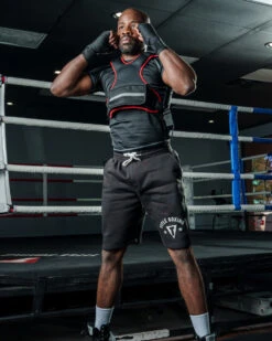 TITLE Boxing Extra Weighted Vest -Boxing Promotions Shop wtdvst bk rd 4