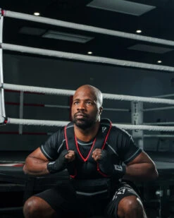 TITLE Boxing Extra Weighted Vest -Boxing Promotions Shop wtdvst bk rd 5