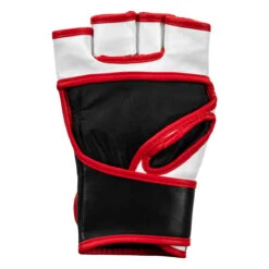 TITLE MMA Conflict Pro Fight Gloves -Boxing Promotions Shop xmfg bk wh rd 04