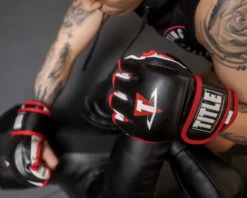 TITLE MMA Conflict Training Gloves -Boxing Promotions Shop xmtg 3