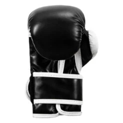 TITLE Boxing Youth Bag Gloves -Boxing Promotions Shop ytbbg bk wh 04