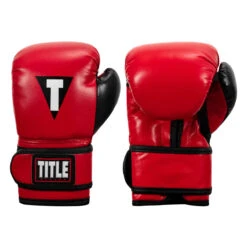 TITLE Boxing Youth Bag Gloves -Boxing Promotions Shop ytbbg rd bk 01